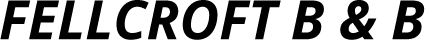 Fellcroft B &amp; B logo